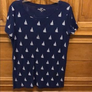 J. Crew Sailboat shirt